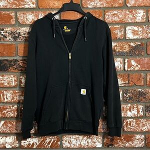 Carhartt Black Full-Zip Hoodie